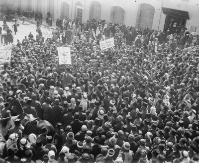 Arab Demonstration by Unbekannt Unbekannt